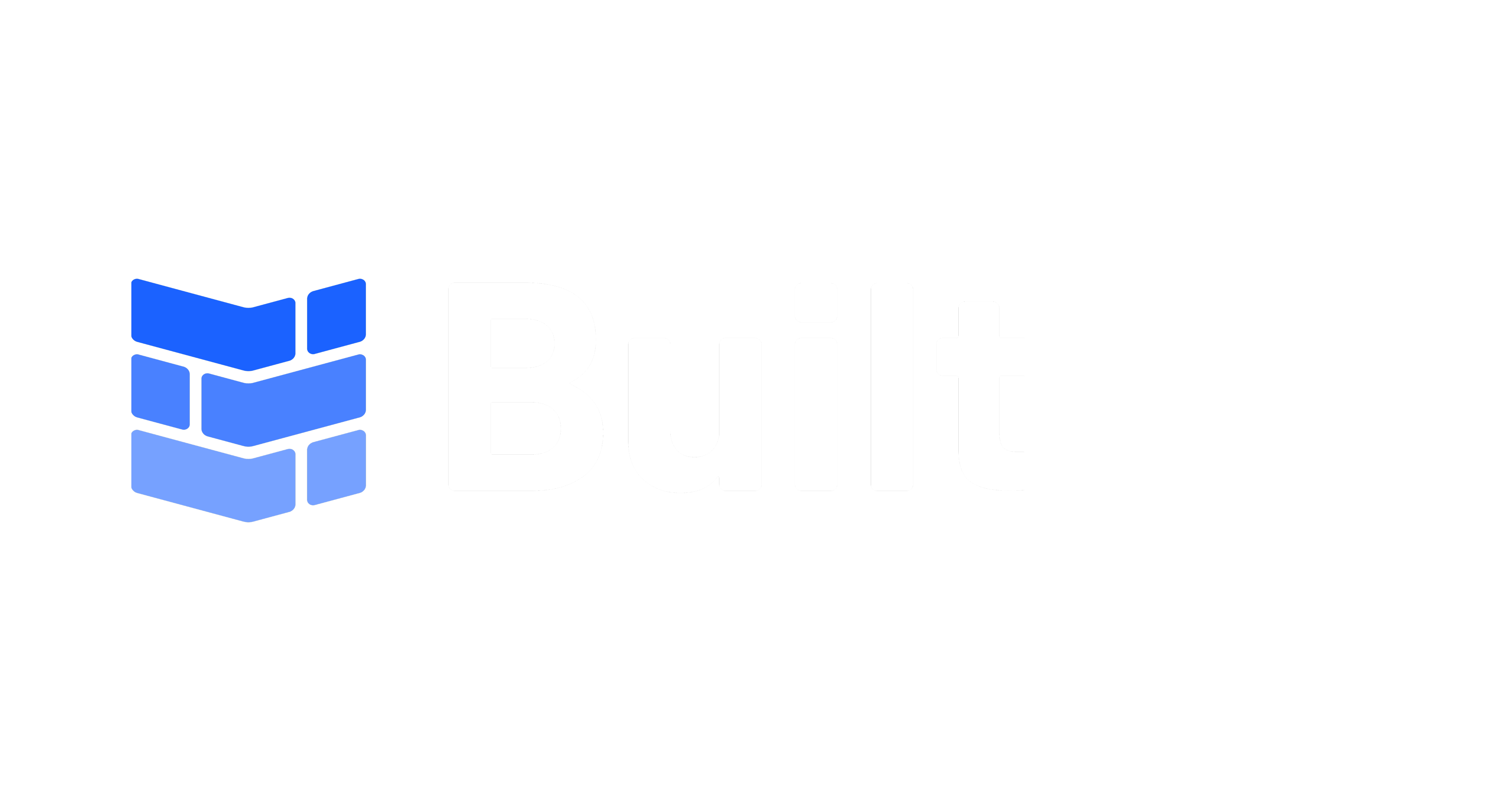 Built Logo White